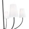Z-Lite Shannon Chandelier, 5-Light, 32 In.W x 16.5 In.H, Matte Black/white 3040-32MB - alternate 7
